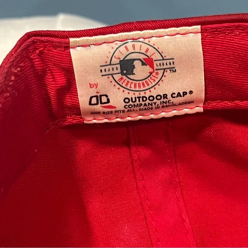 Cincinnati Reds Baseball Hat Logo Athletic MLB Genuine Merchandise Adjustable - Picture 7 of 7